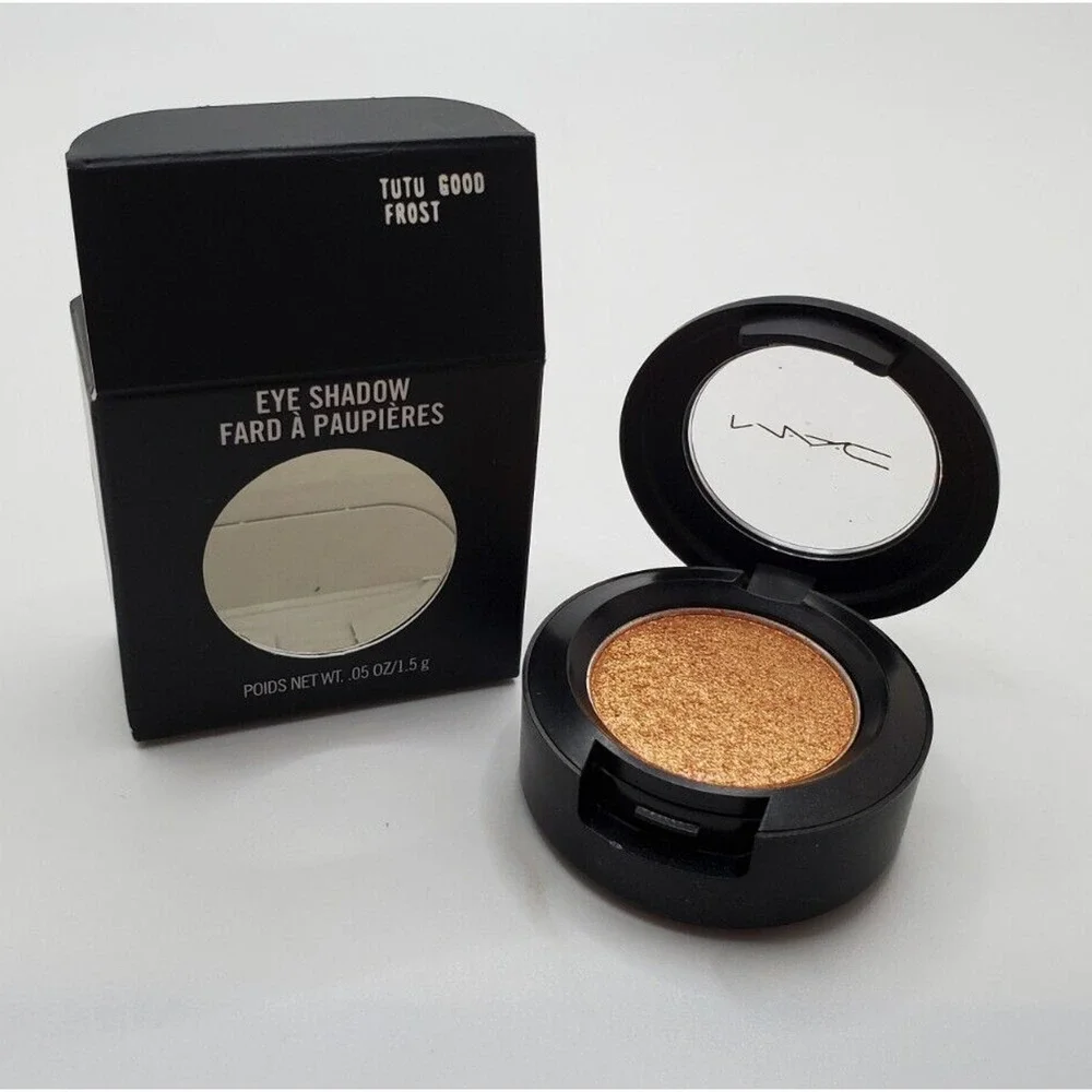 MAC TUTU GOOD Eye Shadow~ Gold Pink Duochrome Frost ~ 1.5gm/.05z BNIB
